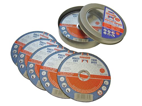 FAI Multi-Purpose Cutting Disc 100 x 1.0 x 16mm (Pack 10)