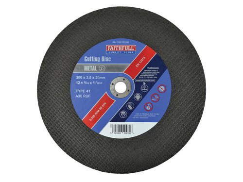 FAI Metal Cut Off Disc 300 x 3.5 x 20mm