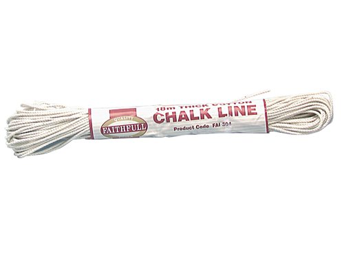 FAI304 Faithfull 304 Thick Cotton Chalk Line 18m (Box 12)