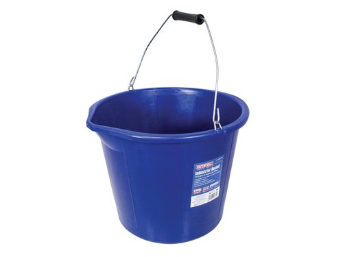 FAI Builder's Industrial Bucket 14 litre (3 gallon) - Blue