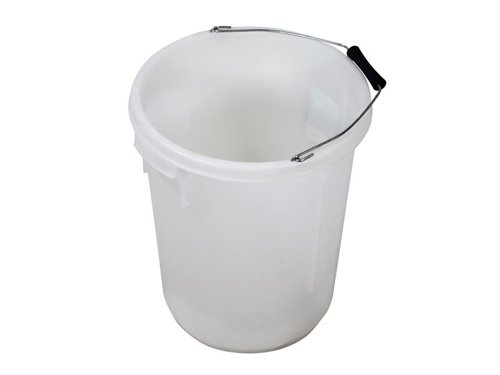 FAI5GBUCKET Faithfull Mixing Bucket 25 litre (5 gallon) - White