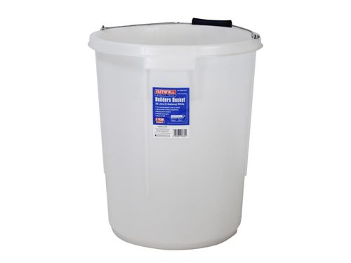 FAI5GBUCKET Faithfull Mixing Bucket 25 litre (5 gallon) - White