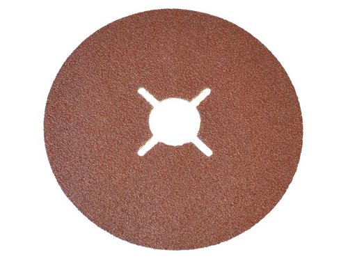 FAIAD17840 Faithfull Resin Bonded Sanding Discs 178 x 22mm 40G (Pack 25)