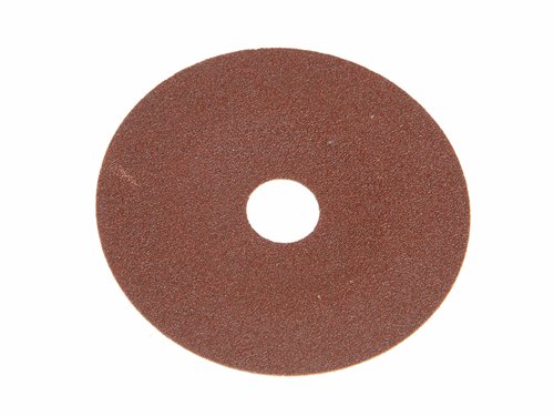 FAIAD178120 Faithfull Resin Bonded Sanding Discs 178 x 22mm 120G (Pack 25)