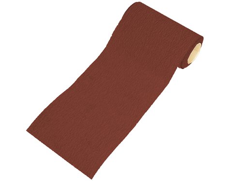Manufactured using a robust E-Weight paper, these Faithfull Aluminium Oxide abrasive rolls are ideal for preparing surfaces before painting, and can be used on wood, metal or plastics.The rolls are ideally suited for tradesmen and regular users. Coarse grades are extremely efficient for the quick removal of old paint or tackling rough surfaces. Fine grades are used for achieving smooth finishes.The rolls are 115mm wide and can therefore be used on half sheet sanders when cut to the appropriate length.60 grit - coarse.10m roll.