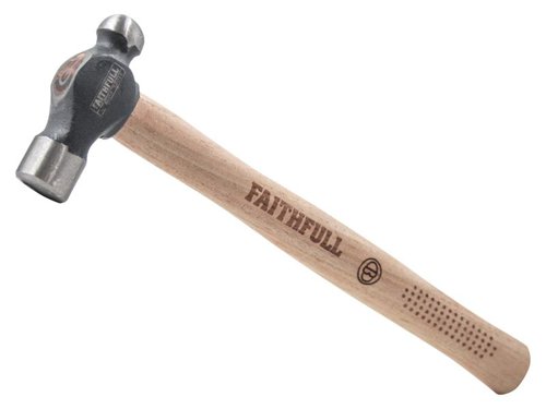 Faithfull Ball Pein Hammer FSC Hickory 227g (1/2lb)