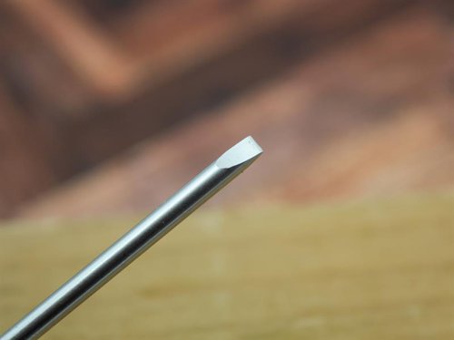 Faithfull Bradawl Soft Grip Handle Chisel Tip