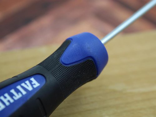 Faithfull Bradawl Soft Grip Handle Chisel Tip