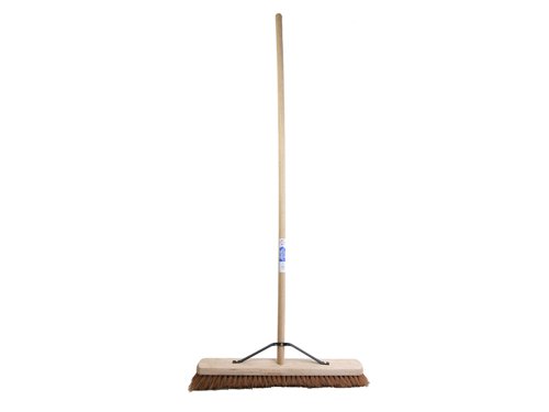 FAI Soft Coco Broom with Stay 600mm (24in)