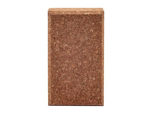 The Faithfull Cork Rubbing Block is for use with emery or glasspaper. The lightweight block makes hand sanding easier and the firm surface helps to prolong the life of the sanding sheet. The block has chamfered edges on top.Size: 115 x 65mm (4.1/2 x 2.1/2in).