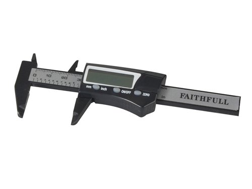 FAICALDIG75 Faithfull Mini Digital Caliper 75mm Capacity