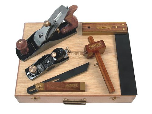 FAICARPSET Faithfull Carpenter's Tool Kit, 5 Piece