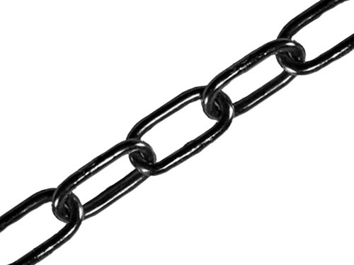 FAI Black Japanned Chain 5.0mm x 2.5m - Max. Load 160kg