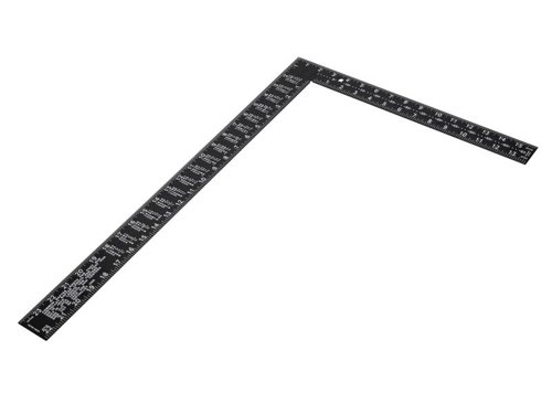 Faithfull Black Steel Roofing Square  400 x 600mm (16 x 24in)