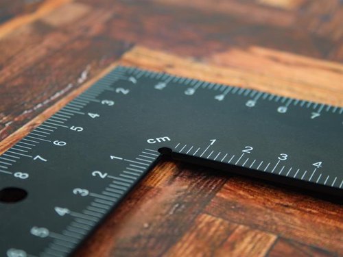 Faithfull Black Steel Roofing Square  400 x 600mm (16 x 24in)