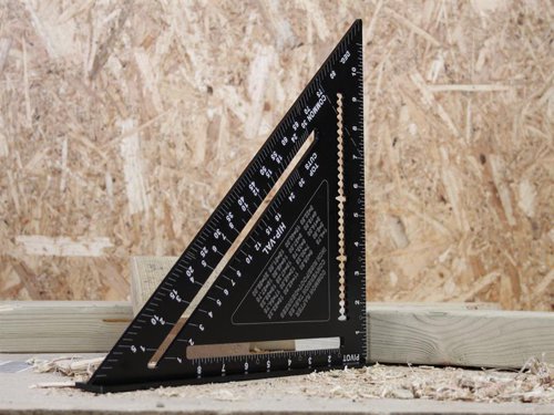 Faithfull Prestige Quick Square Black Aluminium 300mm (12in)