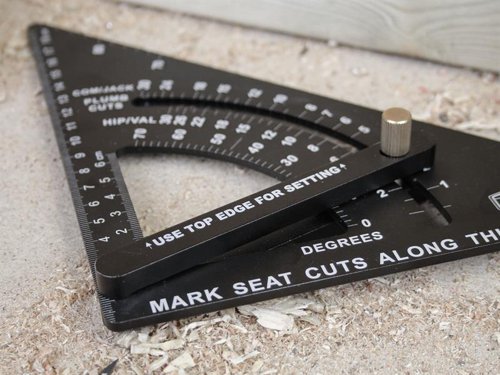 Faithfull Prestige Adjustable Quick Roofing Square 180mm (7in)