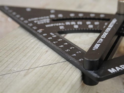 Faithfull Prestige Adjustable Quick Roofing Square 180mm (7in)