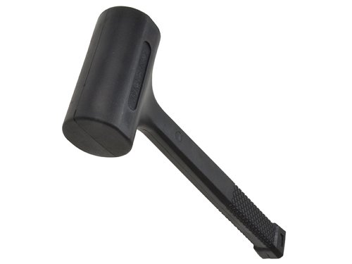 FAIDBLOW112 Faithfull Dead Blow Black PVC Hammer 680g (1 lb 8oz)