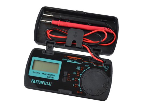 FAIDETPOCKET Faithfull Pocket Portable Multimeter
