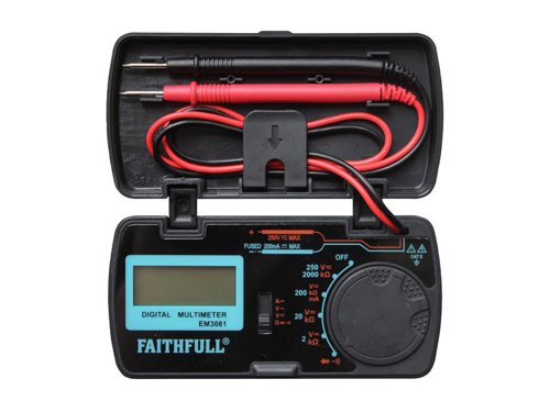 FAIDETPOCKET Faithfull Pocket Portable Multimeter