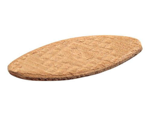 Compressed composite wood biscuits for jointing. The Faithfull wood biscuits are available in 3 sizes. FSC® certified.The Faithfull FAIDOWBIS0 wood biscuits come in a tub of 150, size no. 0.Dimensions: 47mm x 15mm