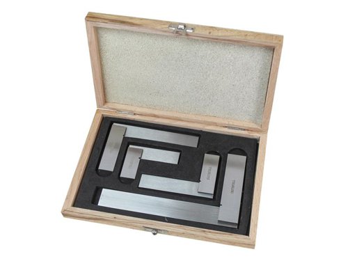 Faithfull Engineer's Squares Set, 4 Piece