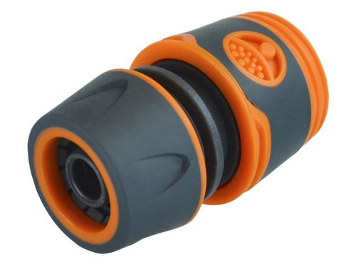 The Faithfull Plastic Female Hose Connector is mainly used to connect a hose to a male tap connector at the start of a watering system. When used with the correct accessory they can also be used to extend or connect 2 pieces of hose together or even split the hose in 2 different directions. Fits all hoses with 12.7mm (1/2in) bore.Manufactured from tough ABS plastic with a TPR soft grip coating that provides a comfortable non-slip grip for easy connection/disconnection even when wet. Hose connectors have a three-point fixing system that provides a strong watertight seal and a push fit, pull back quick-release mechanism, that enables accessories to be securely attached and disconnected in seconds.1 x Display Box of 30 Faithfull Plastic Female Hose Connectors.