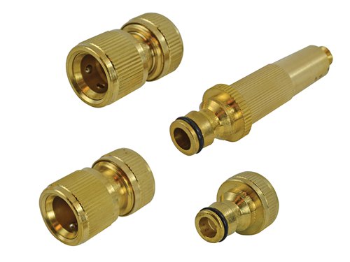 FAI Brass Nozzle & Fittings Kit 4 Piece 12.5mm (1/2in)