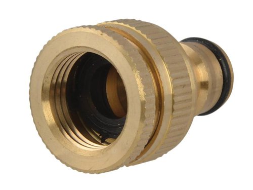 FAI Brass Dual Tap Connector 12.5-19mm (1/2 - 3/4in)