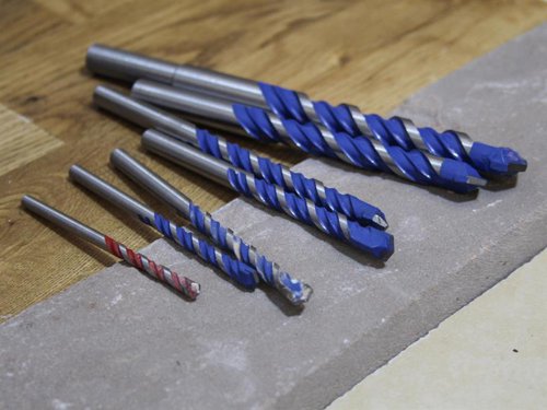 Faithfull Multi Construction Drill Set, 7 Piece