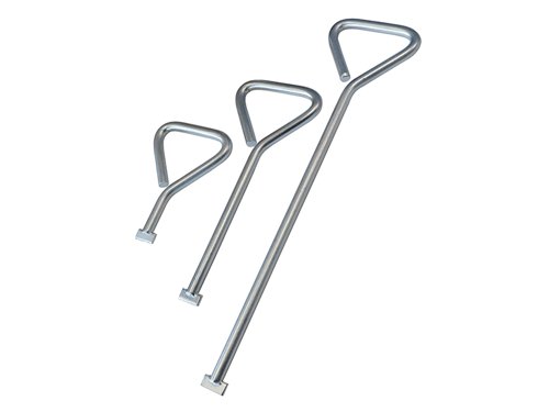 FAI Manhole Keys 170mm (6.3/4in) (Pack 2)