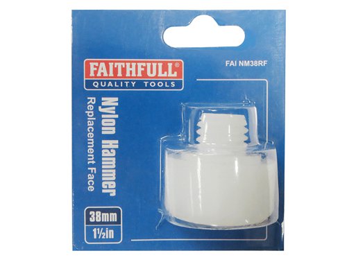 FAINM38RF Faithfull Nylon Hammer Replacment Face 38mm