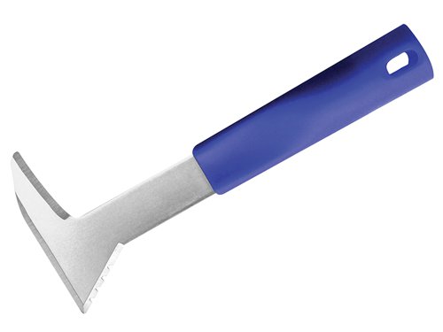 An ideal kit for cleaning and weeding patios, block paving and decking, contents include a solid plastic brush head with stainless steel bristles for scrubbing applications with an integral spear point scraper for cleaning between the joints. The weeder knife features a long ‘L’ shaped stainless steel hook blade for deep weed removal and a shallow scraper on the adjacent side, which can also be used to clear up soil and dirt between slabs.This kit is designed to be used with the FAIPATPOLE extending pole