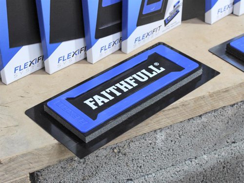 This range of Faithfull Flexi Blades are designed for use in conjunction with the FAIPFLEXMAS Flexi Master Trowel, which is made from stainless steel and features a soft-grip handle for additional comfort.These 1mm thick plastic blades are fitted to a unique 10mm foam backing that offers great flexibility when applying pressure to either walls or ceilings during any stage of plastering.Simply select your blade and insert the Flexi Master Trowel and start plastering. Each blade is lightweight, easy to use and designed with squared and rounded corners on opposite edges of the blade giving you the flexibility to use the system in a variety of ways.Blade Size: 14in