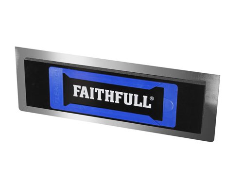 FAIPFLEX14S Faithfull Stainless Steel Flexifit Trowel with Foam 14in