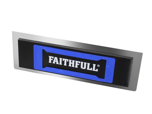 FAIPFLEX16S Faithfull Stainless Steel Flexifit Trowel with Foam 16in