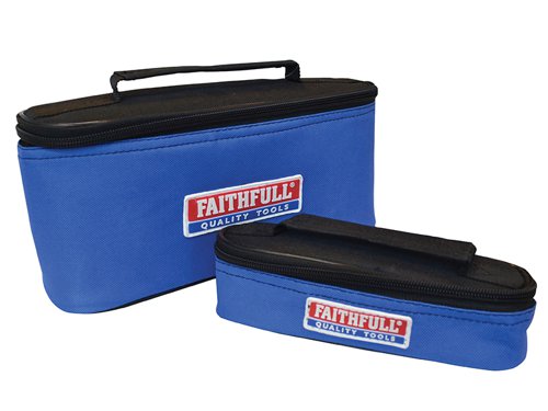 FAIPLANE4AVB Faithfull No.4 Plane & No.60 1/2 Plane in Canvas Carry Bags