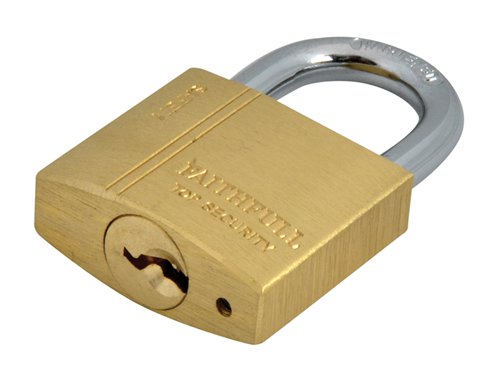 FAI Brass Padlock 30mm 3 Keys