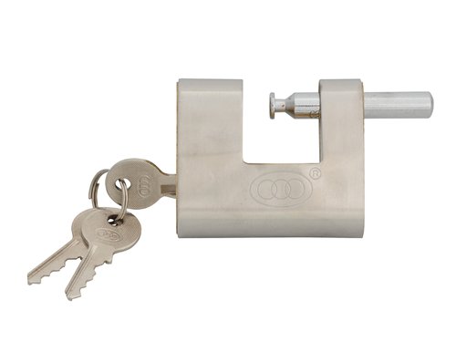 FAI Brass Shutter Padlock 60mm