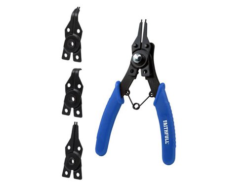 Faithfull Circlip Pliers Set, 5 Piece