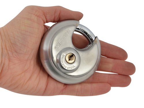 FAI Stainless Steel Discus Padlock 70mm