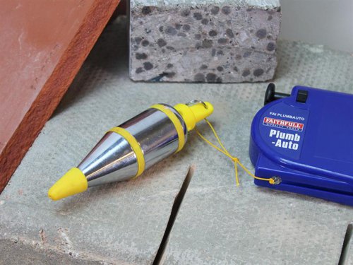 Faithfull Plumb-Auto Automatic Plumb Line 400g (14oz)
