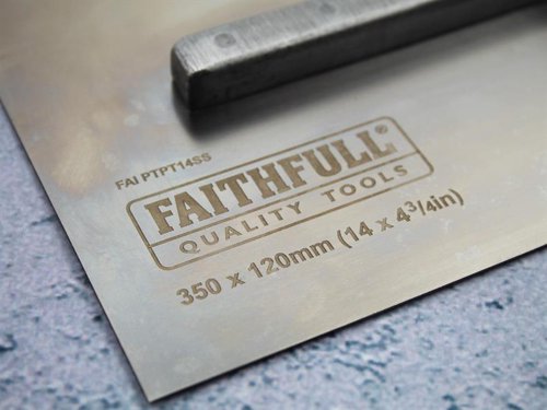 FAIPTPT14SS Faithfull Prestige Plastering Trowel 350 x 120mm (14 x 4.3/4in)