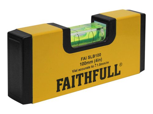 FAISLB100 Faithfull Magnetic Mini Level 100mm
