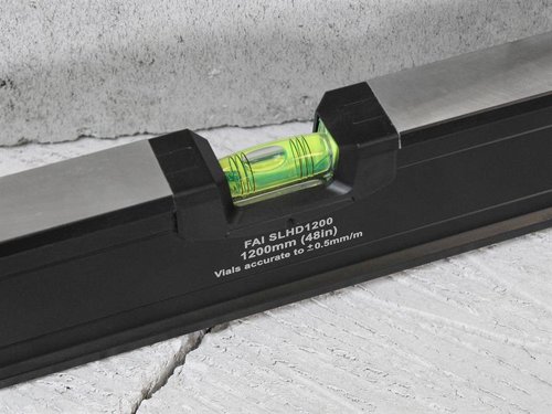 FAI Prestige Professional Heavy-Duty Spirit Level 120cm