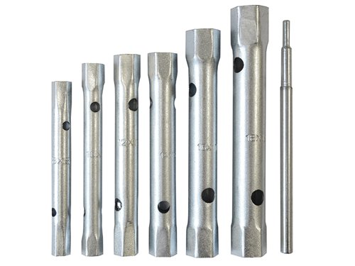 FAI Box Spanner Set + Tommy Bar 6 Piece 8-19mm