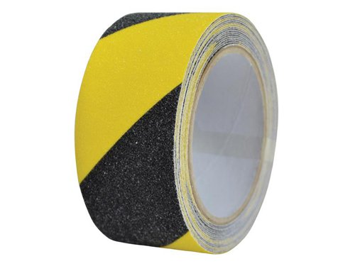 FAI Anti-Slip Tape 50mm x 5m Black & Yellow Hazard