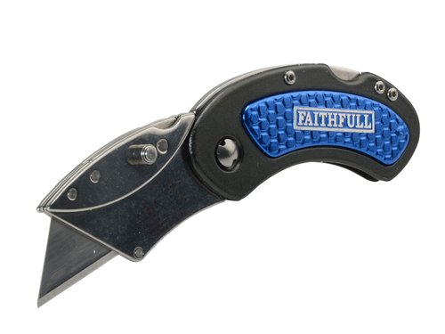 FAITKUTILITY Faithfull Utility Folding Knife with Blade Lock