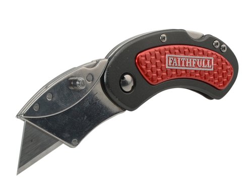 FAITKUTILITY Faithfull Utility Folding Knife with Blade Lock